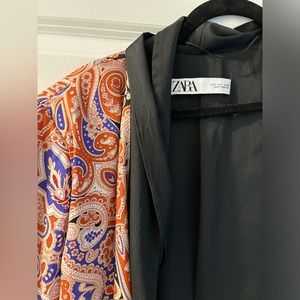 Zara tie up blazer